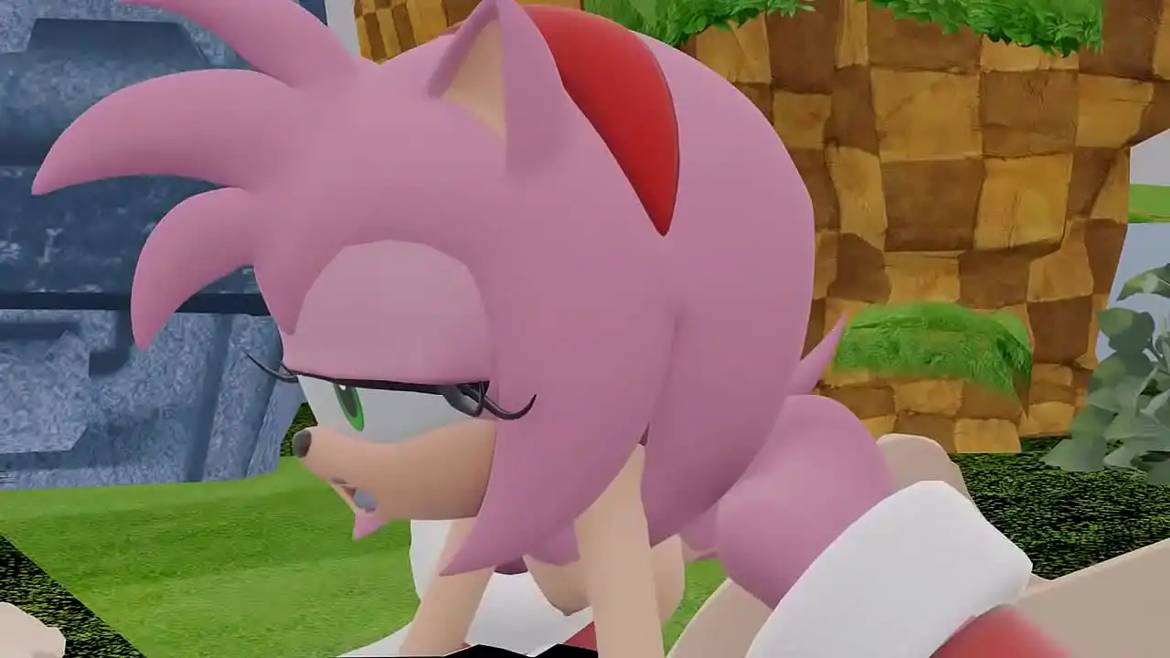 Amy rose leva um pau humano bn rika