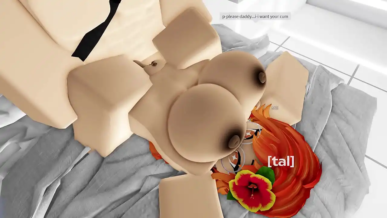 Linda garota do Roblox tem sua buceta destruída (condomínio)