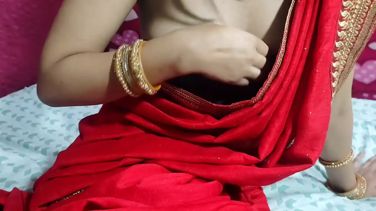 Desi Bhabhi Primeira noite de sexo em Suhagraat com o marido