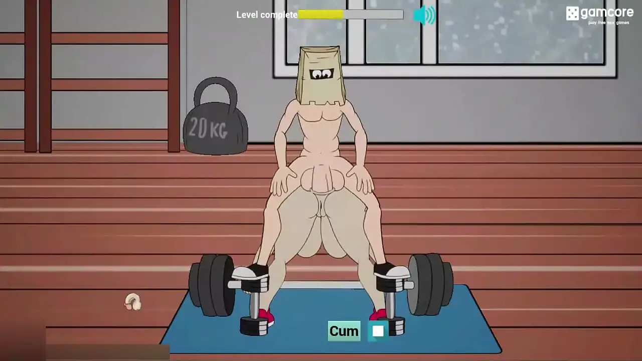 Fuckerman - Freaky Gym Public Foda Anal