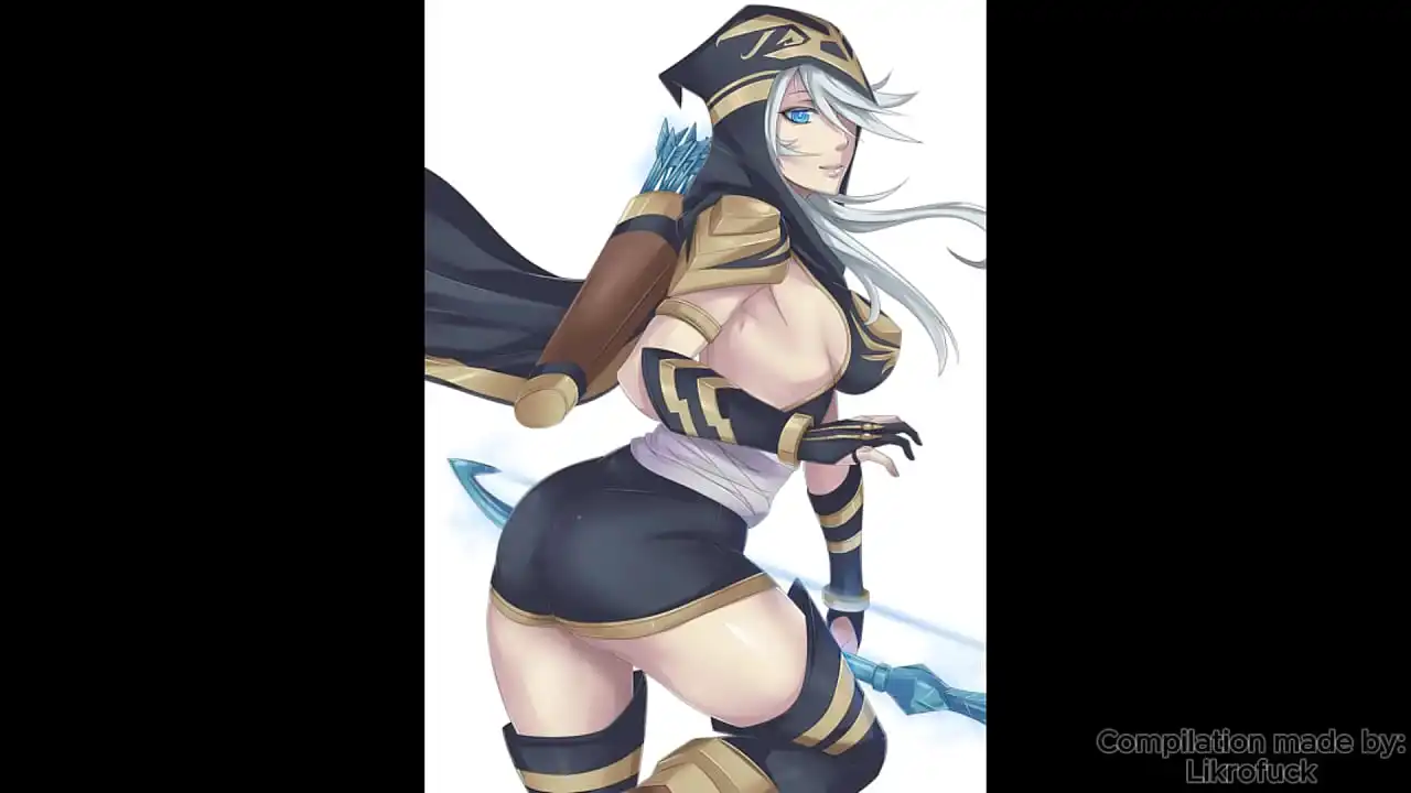 League Of Legends - Ashe Slideshow - League Of Legends Hentai Compilação