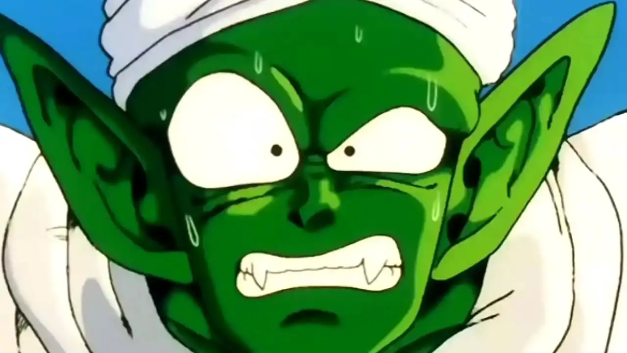 Piccolo fica com o cú na mão após enfrentar raditz