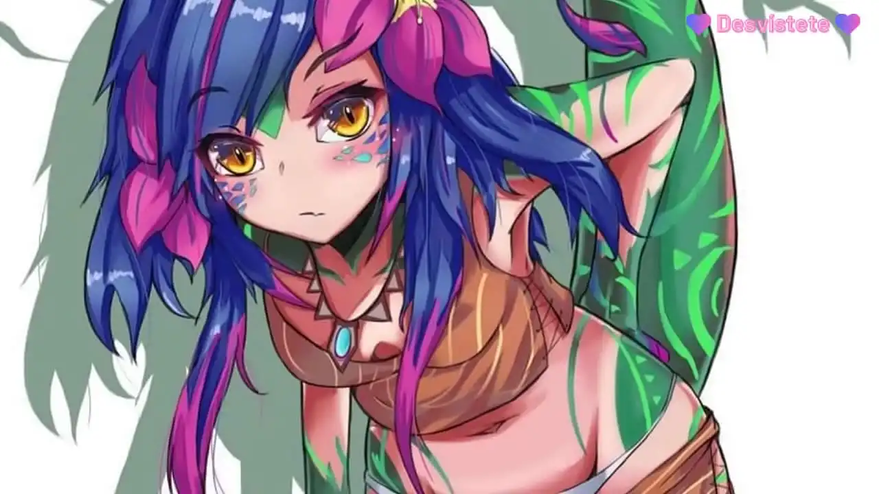 [PREVIEW] Neeko encontra você perdido na floresta [ESP, Vanilla, Wholesome, Oral, Paizuri, Anal, Futanari]