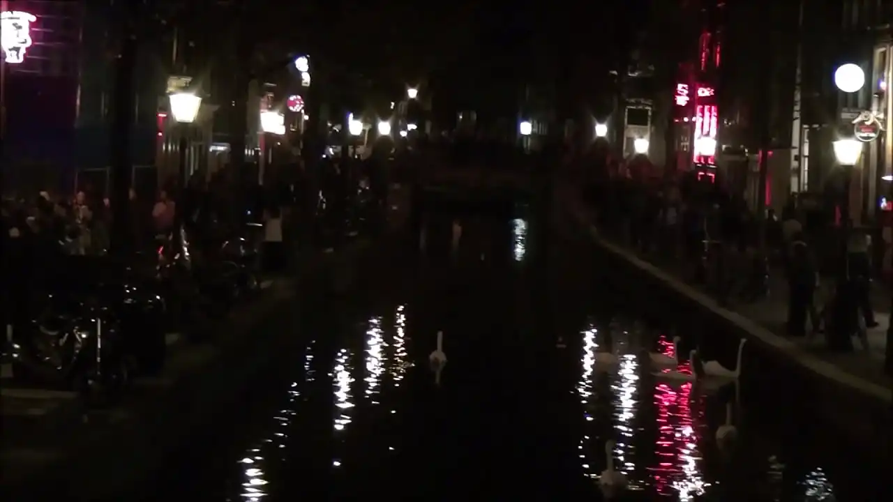 Redlight District Oudezijds Achterburgwal Amsterdam Holanda