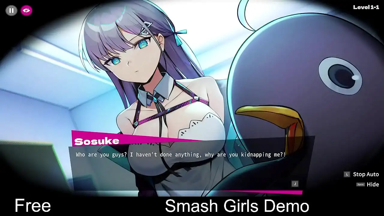 Demonstração de Smash Girls