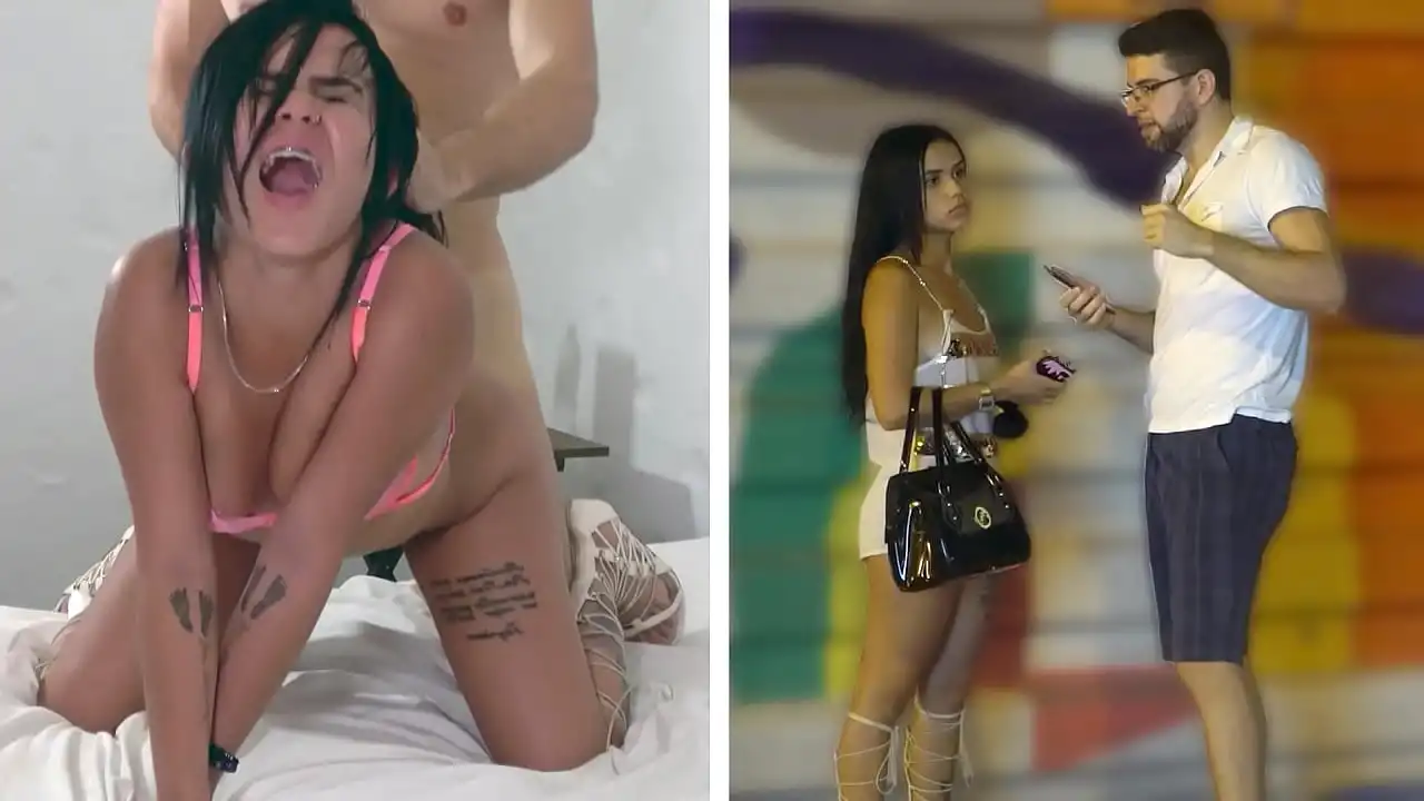 Jovem colombiana super sexy e pequena não mostra misericórdia