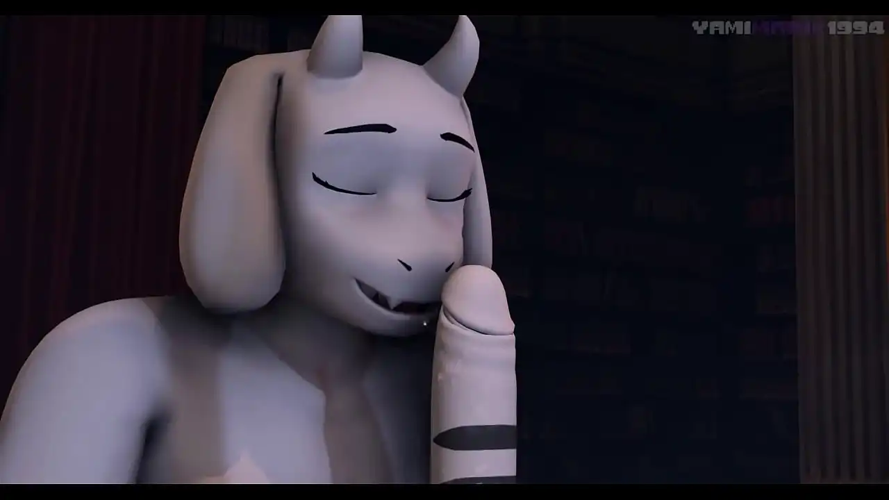 Toriel chupa o pau de Asriel