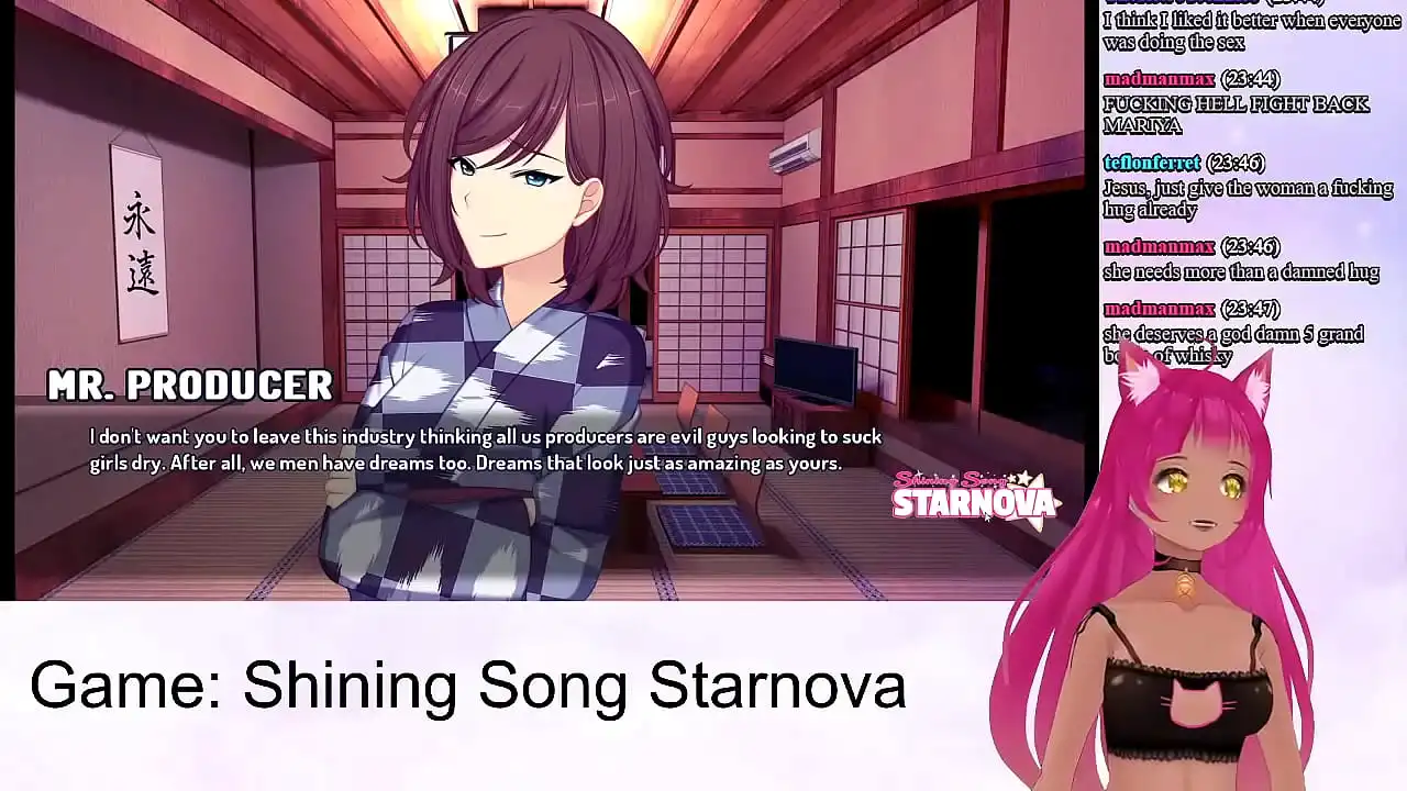 VTuber LewdNeko toca Shining Song Starnova Mariya Route Parte 6